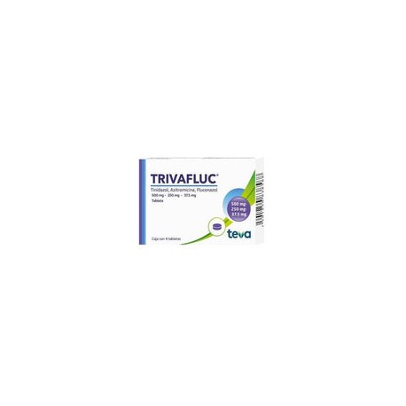 TRIVAFLUC 250/37.5/ 500MG 4 TAB
