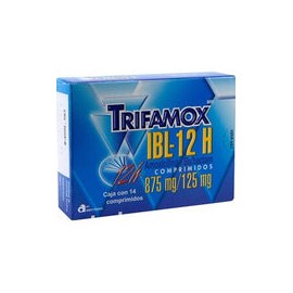 TRIFAMOX-IBL 12H 875 /125MG 14 CPR