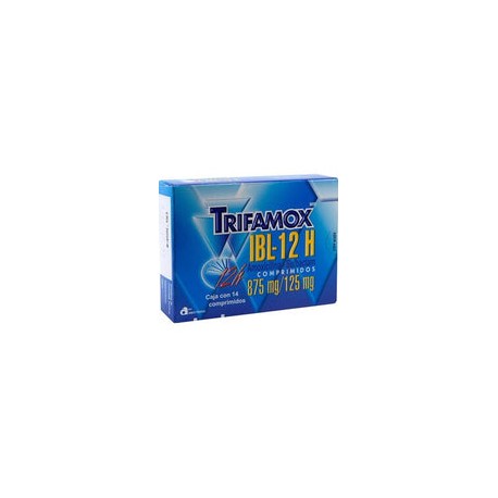 TRIFAMOX-IBL 12H 875 /125MG 14 CPR