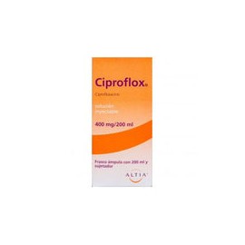 CIPROFLOX INY 400 MG 200 ML