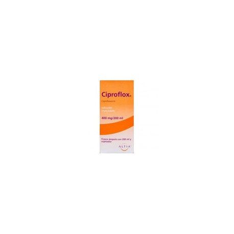 CIPROFLOX INY 400 MG 200 ML