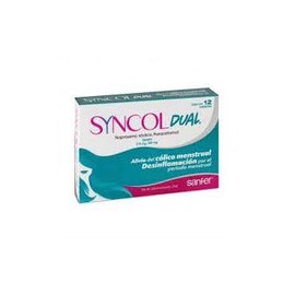 SYNCOL DUAL 275/300MG 12 TAB