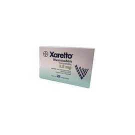 XARELTO 2.5 MG 28 CPR