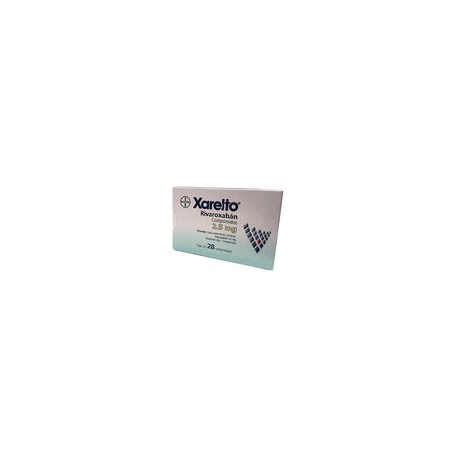 XARELTO 2.5 MG 28 CPR