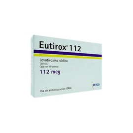 EUTIROX 112 MCG 50 TAB