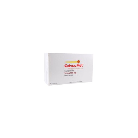 GALVUS-MET 50/500MG 60 CPR REC