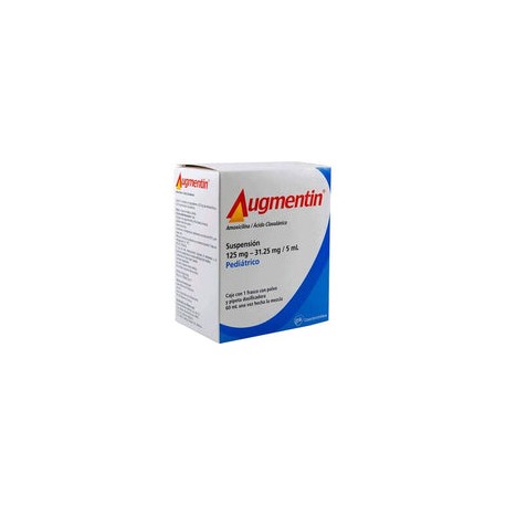 AUGMENTIN 125/31.25MG PED 60MLSUSP